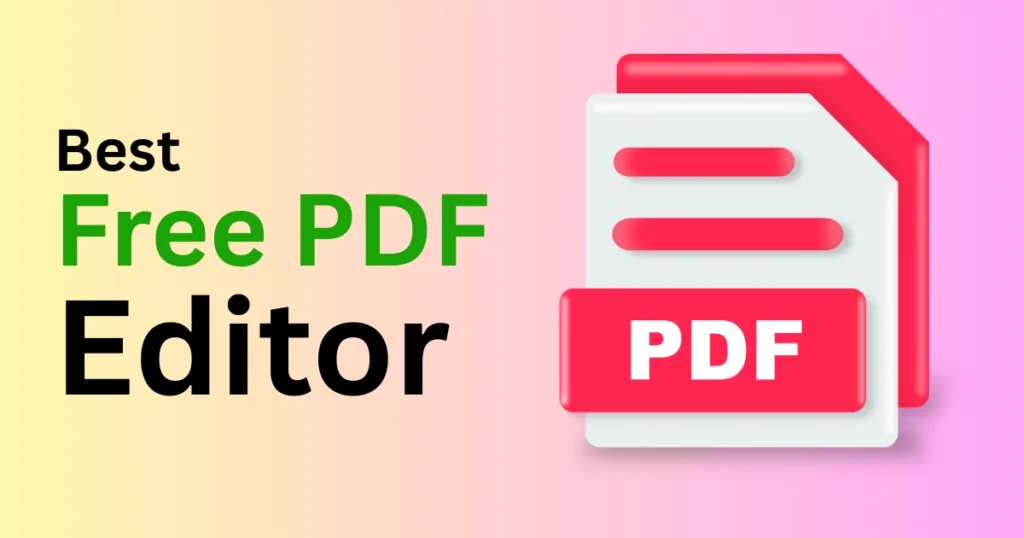 Best Free PDF Editor